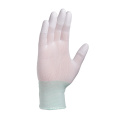 13G Guantes de trabajo de propósito general de punto de nylon blancos de nylon